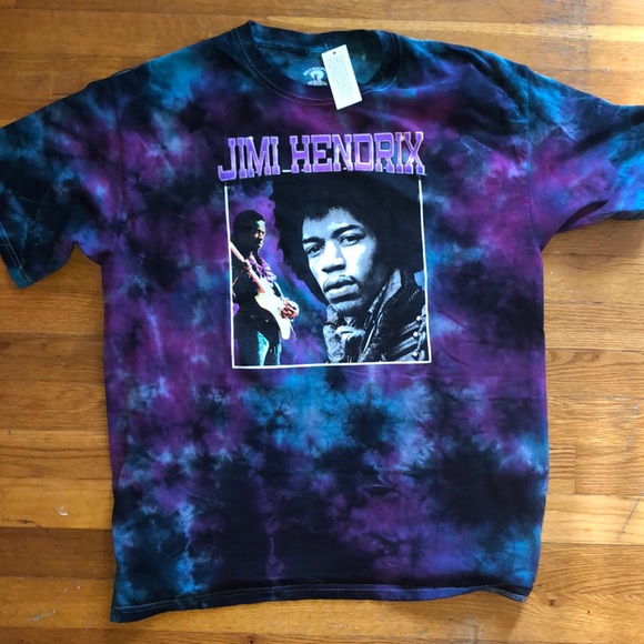 Other - tie dye jimi hendrix tee